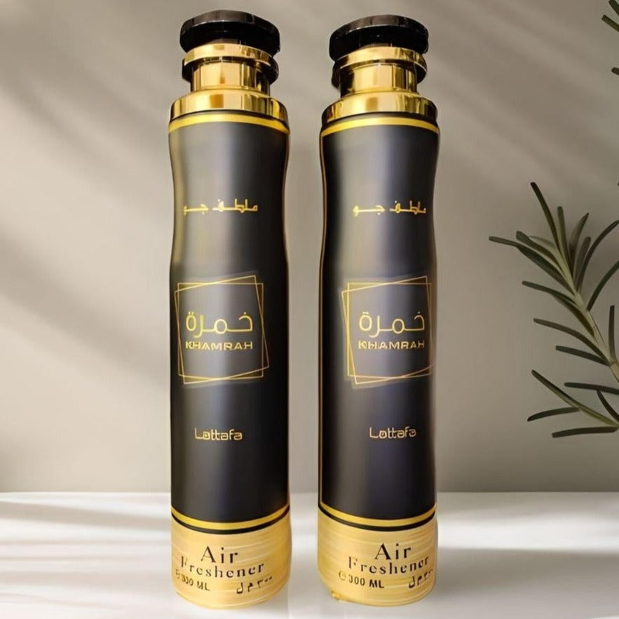 parfum d'intérieur de Dubaï lot de 2 khamrah 2X300ml