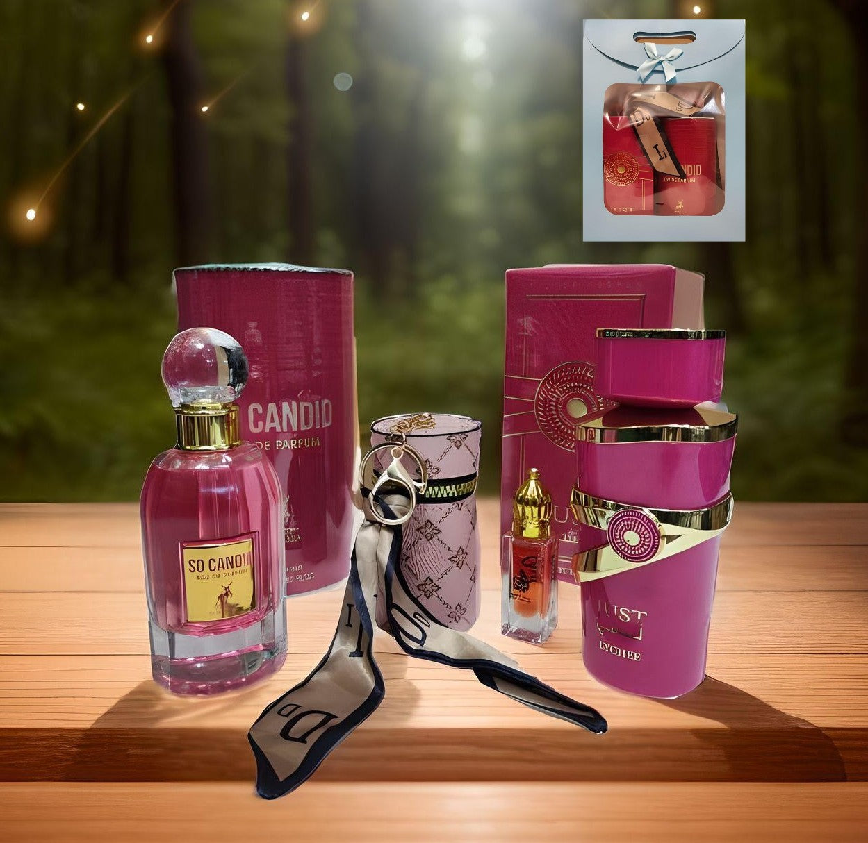 Magnifique Coffret avec 4 super cadeaux