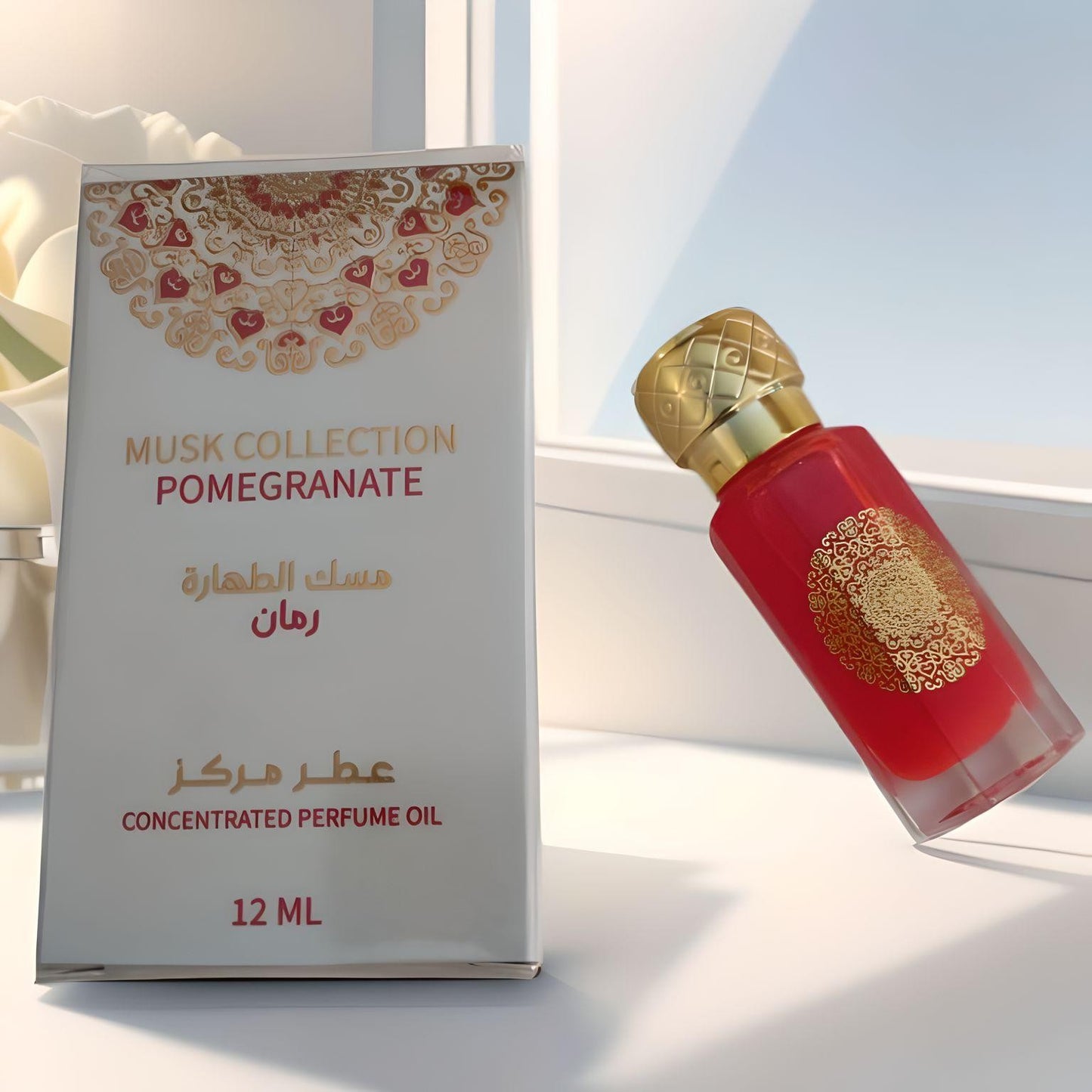 Lot Eau de Parfum Pomegrante 60ml + Musk 12ml Gulf Orchid