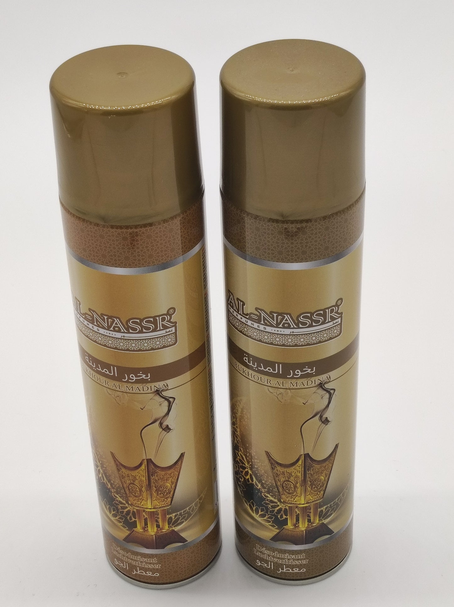 Lot de 2 désodorisant intérieure al madina2X300ml - D & C
