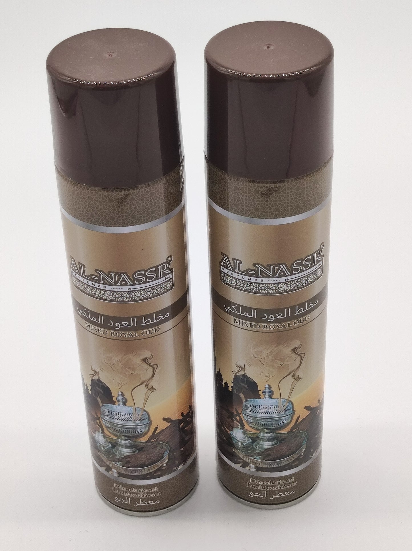 Désodorisant intérieur lot de 2 mixed royal oud - D & C