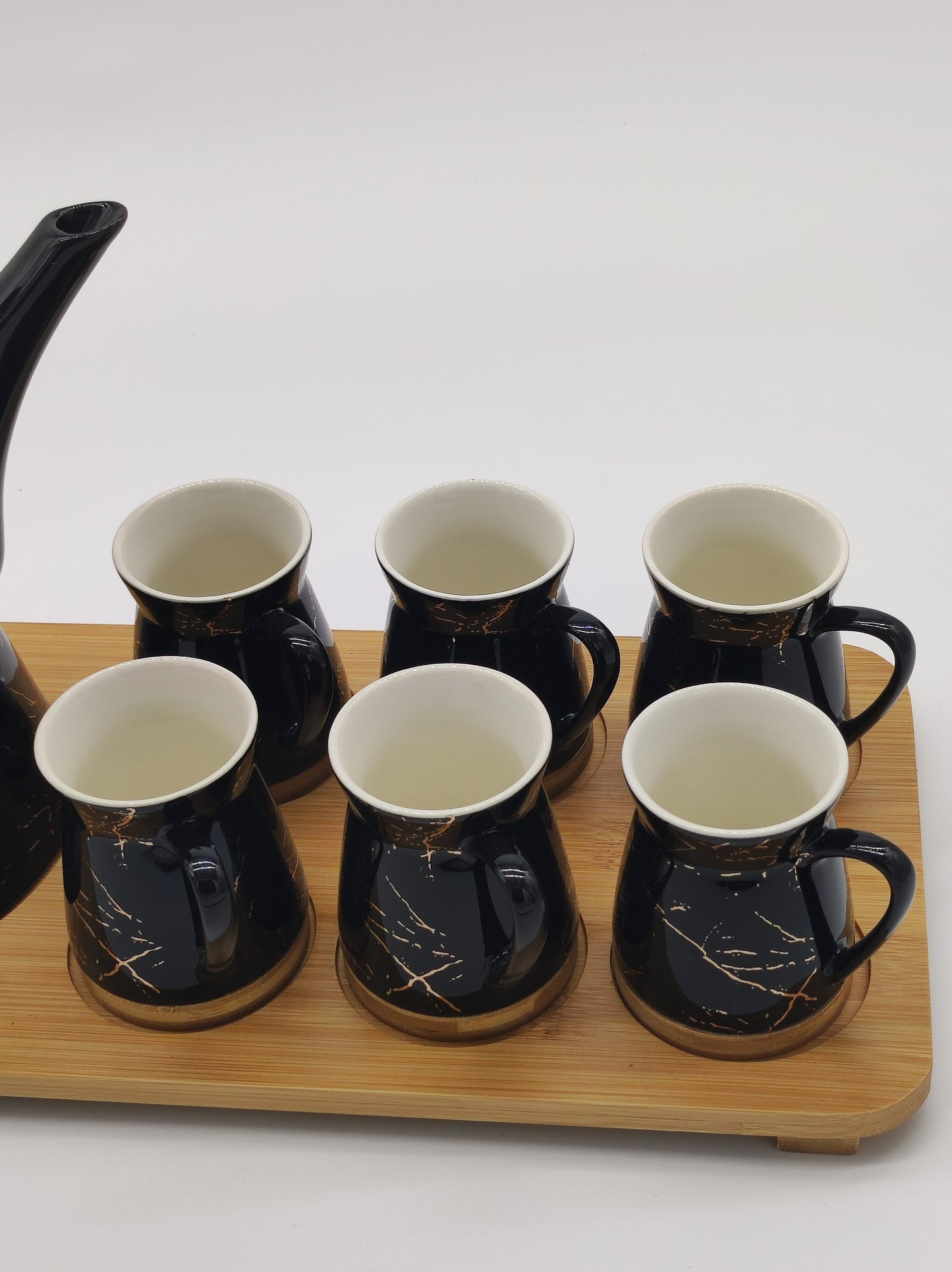 SERVICE A CAFÈ MARBRE ET BOIS - D & C