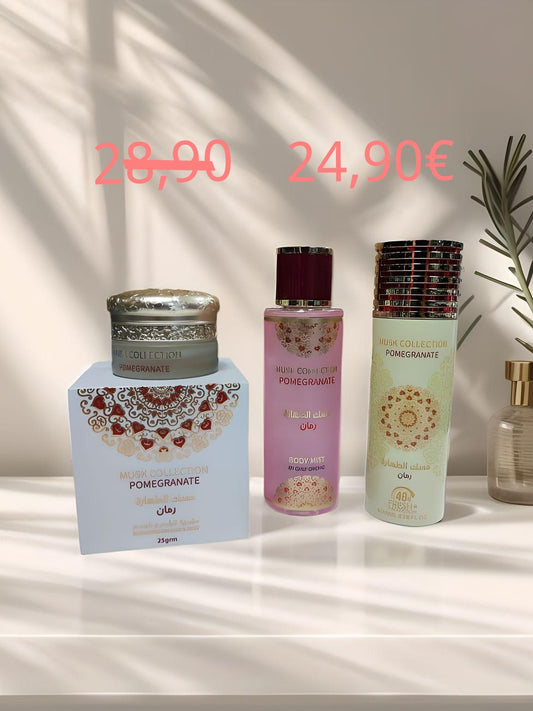 Lots / Brume / Déo / Crèmes corporelle Musk Collection Pomegranate