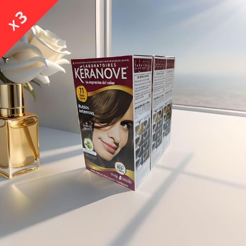 LOTS DE 3 TEINTURE BLOND CENDRÉ