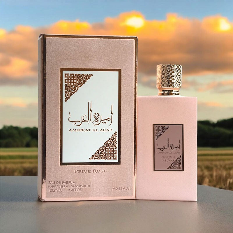 Eau de Parfum Ameerat Al Arab Privé Rose (ASDAAF) – Lattafa – 100ml
