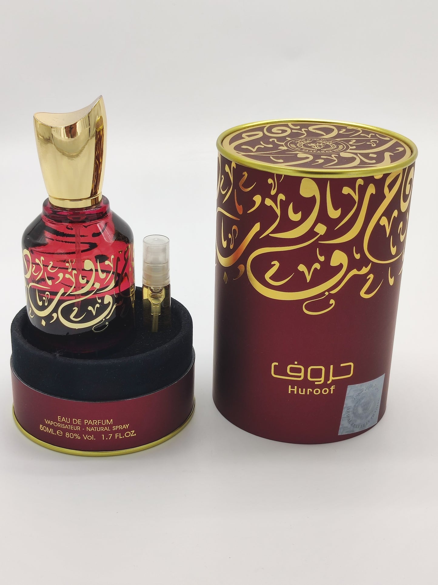 Eau de Parfum HUROOF 50 ml + Attar Pour elle et lui - Lattafa