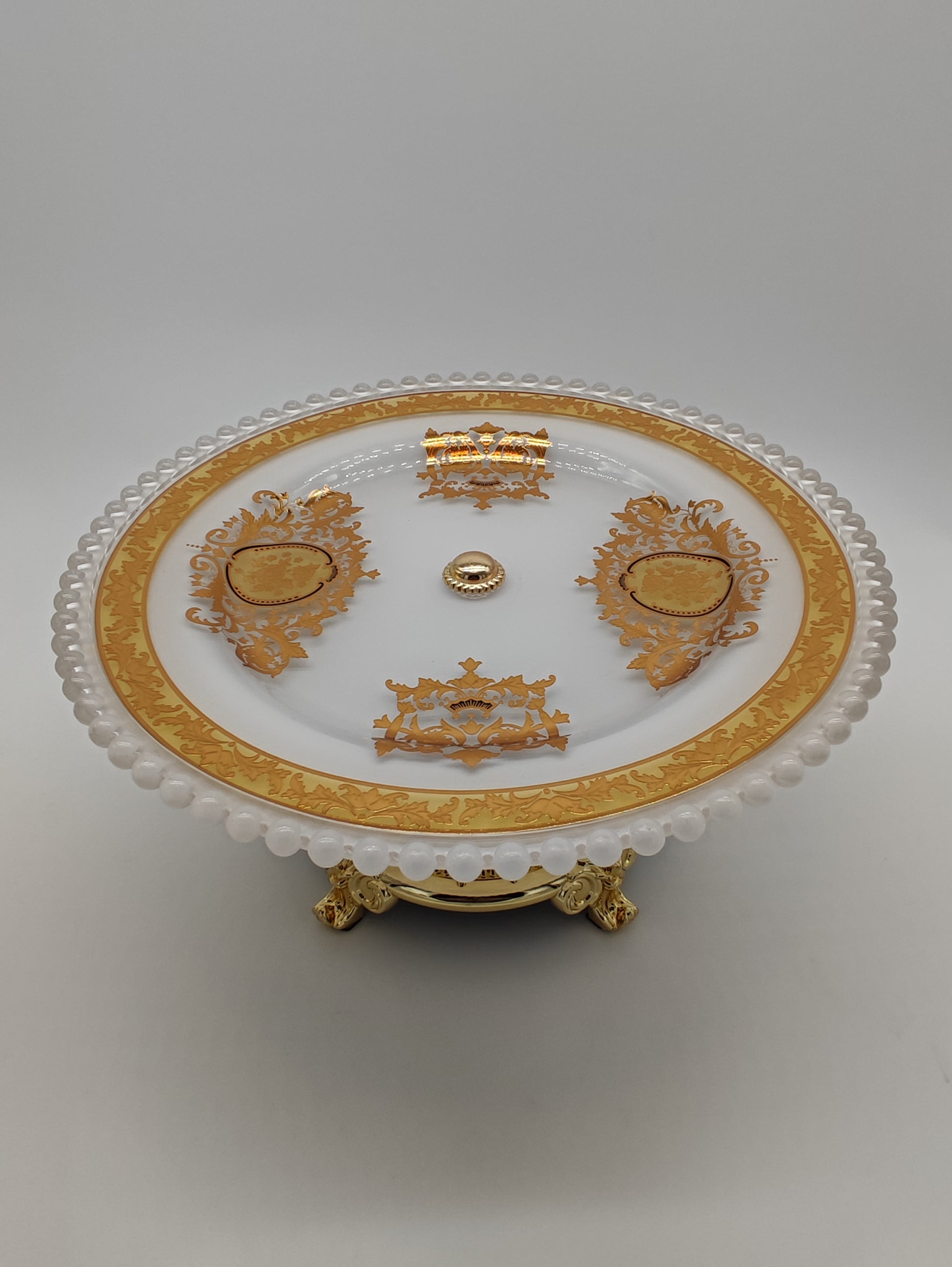 Magnifique assiette style baroque - D & C