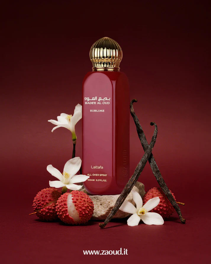 Badee Al Oud Sublime All Over Spray 150 ml – Brume Parfumée Orientale