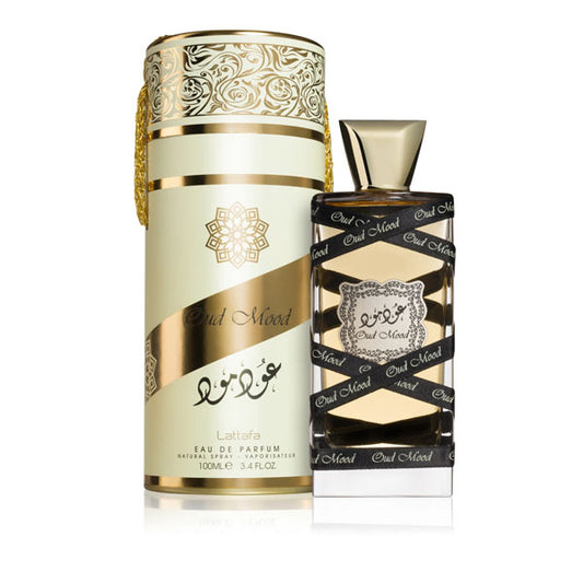Oud Mood – Parfum 100 ml – Oriental, Oud & Bois Précieux – Longue Tenue – Parfum Mixte Luxe Dubaï