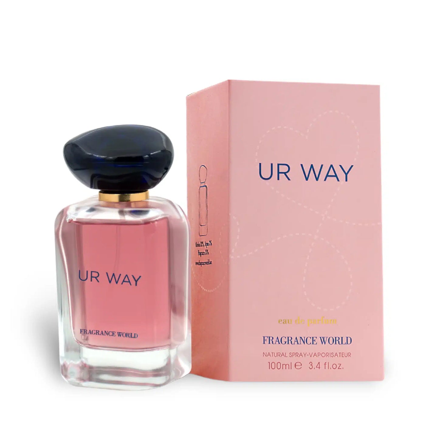 UR WAY – Parfum Femme 100 ml – Floral & Oriental – Longue Tenue – Parfum Intense – Élégant et Féminin
