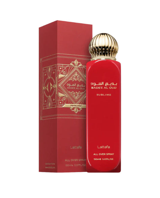 Badee Al Oud Sublime All Over Spray 150 ml – Brume Parfumée Orientale