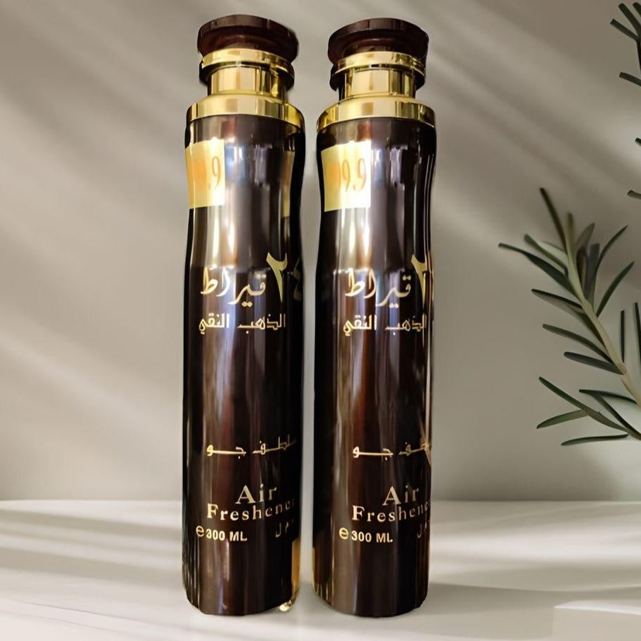 Désodorisant intérieur de Dubaï lot de 2 DAHB NAKI L'OR PROPRE 2X300ml