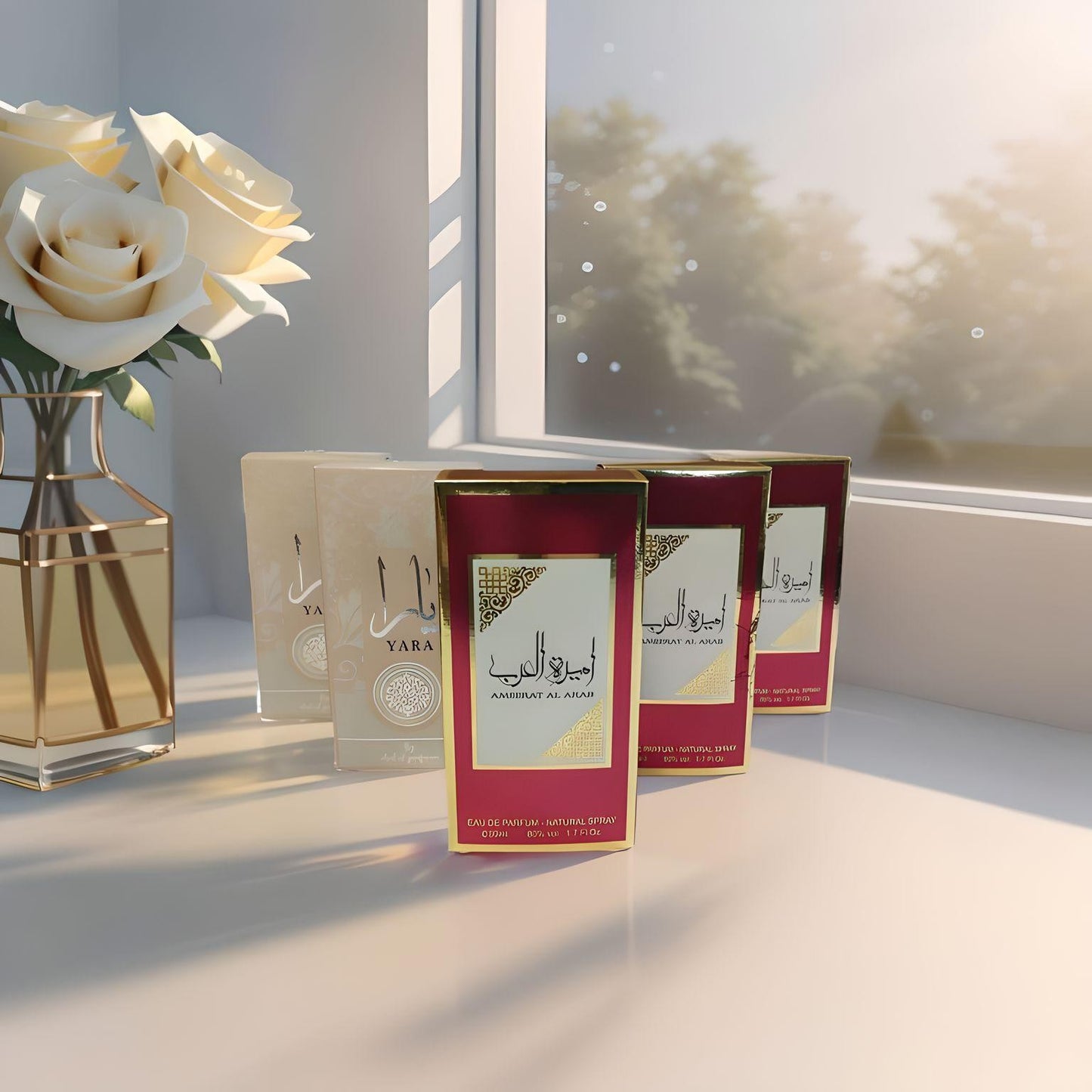 LOT 5 PARFUMS 2 YARA 3 AMEERAT AL ARAB