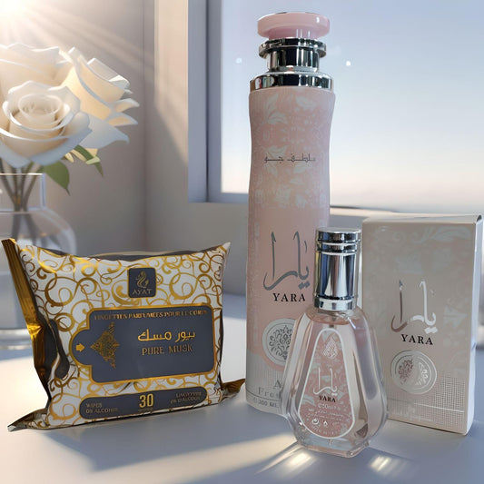 LOT 3 PRODUITS 2 YARA ROSE 1 AYAT