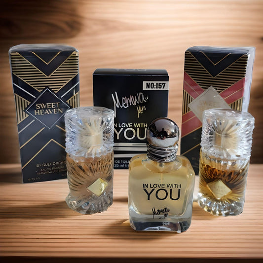 Collection Homme Gulf Orchid – Sweet Heaven, Sweet Heaven Extrême & In Love With You (20ml–25ml)