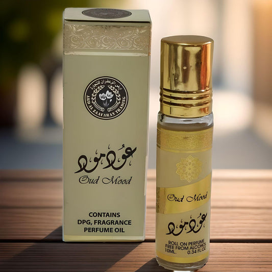 Huile de Parfum Roll-On Oud Mood – 10 ml – Sans Alcool