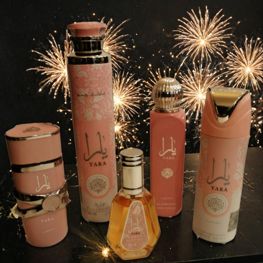 YARA ROSE – COLLECTION ROYALE DUBAI  Pack Premium de 5 Essences Orientales pour Sublimer Corps