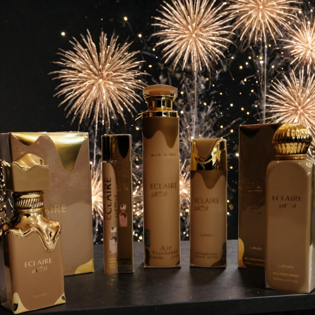 5 Produits Elaire Aksar – Lattafa Edition Prestige Dubai : Ensemble Haut de Gamme