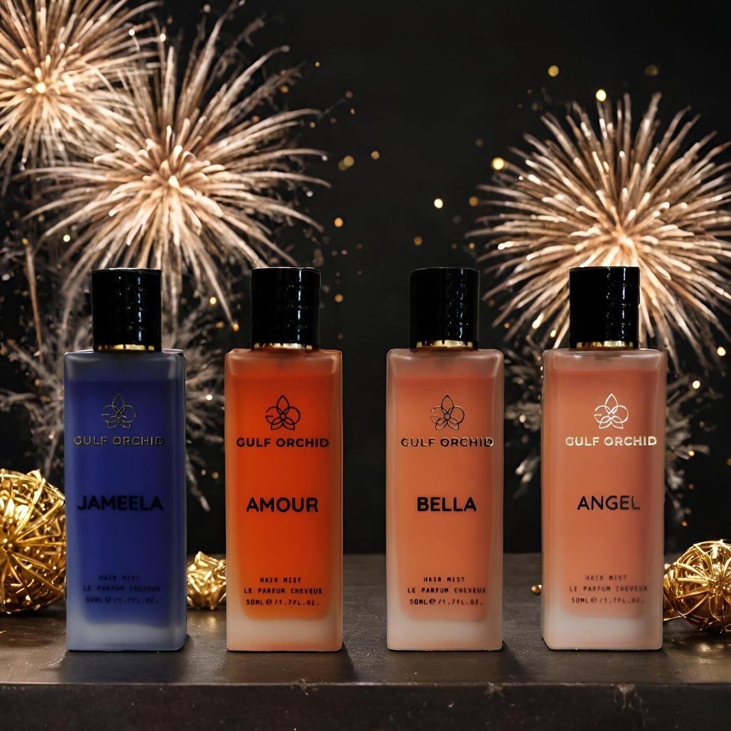 Sublimez Vos Cheveux : Coffret Hair Mist Gulf Orchid – 4 Parfums Envoûtants