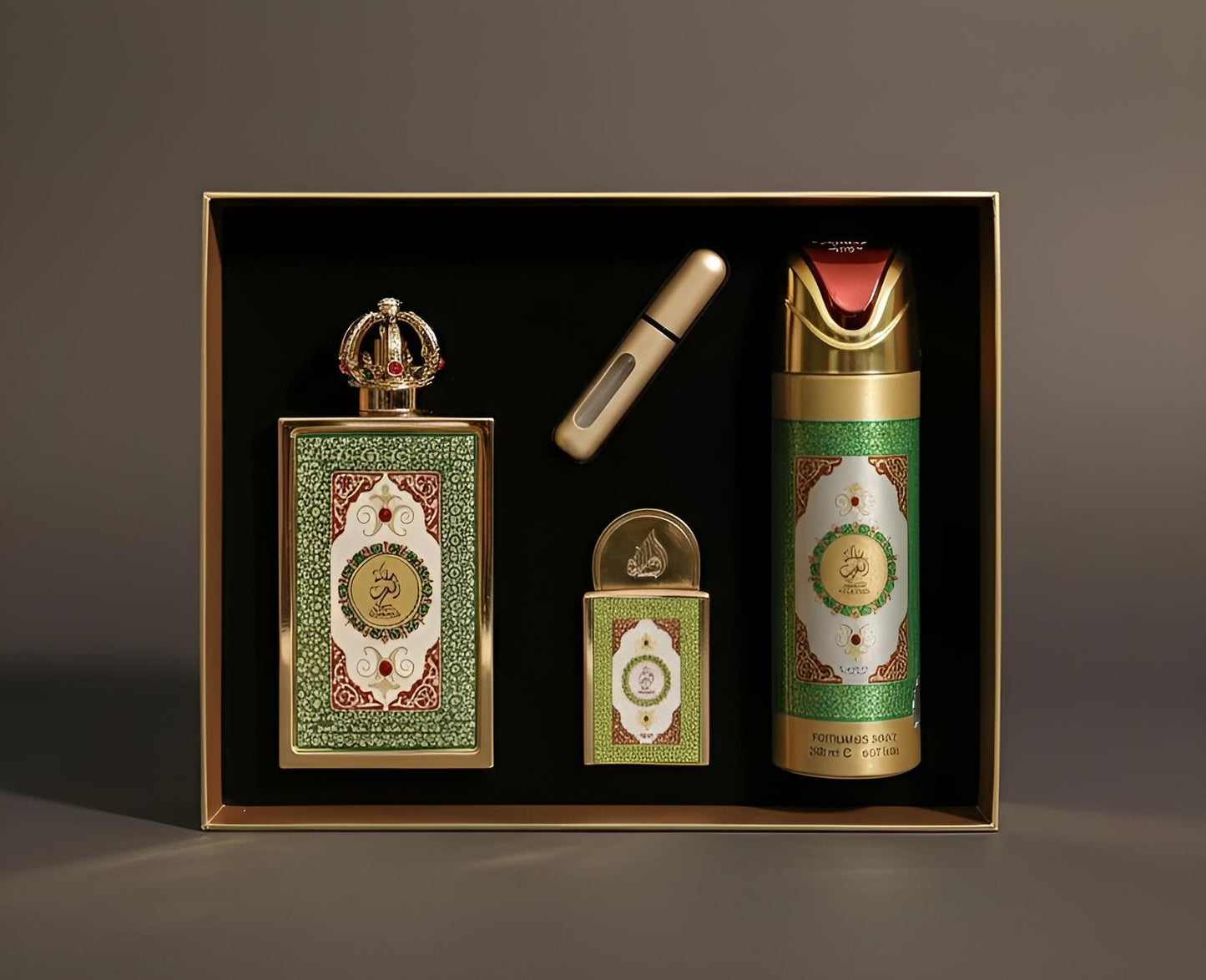 Coffret Parfum Queen of Arabia – Eau de Parfum 100 ml + Format Voyage + Déodorant