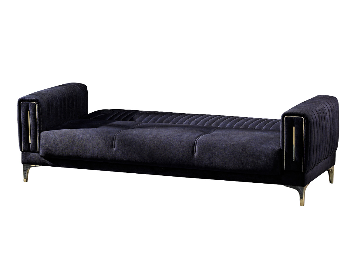 Ensemble 2 Canapés + Fauteuil Convertible + coffre Modèle CHICAGO - D & C