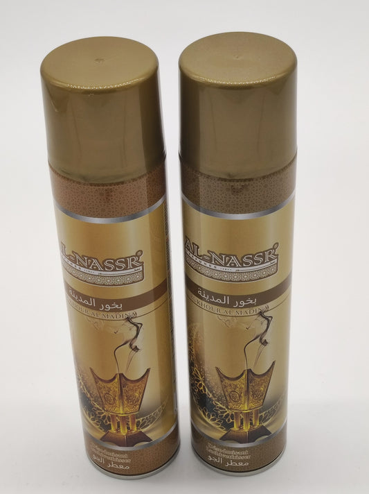 Lot de 2 désodorisant intérieure al madina2X300ml - D & C